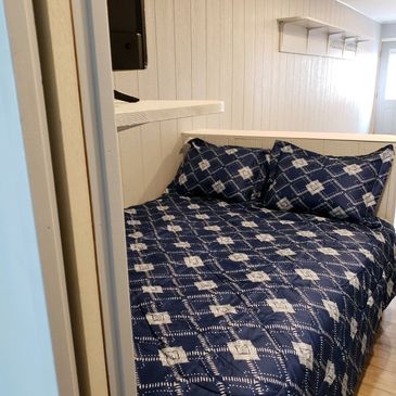 Luxury Queen Bed in each unit. All utilities included. *This includes high speed internet and cable.