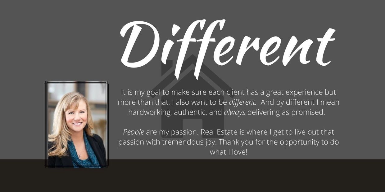 A realtor that is different.  Strong work ethic, authentic, delivers as promised.  
