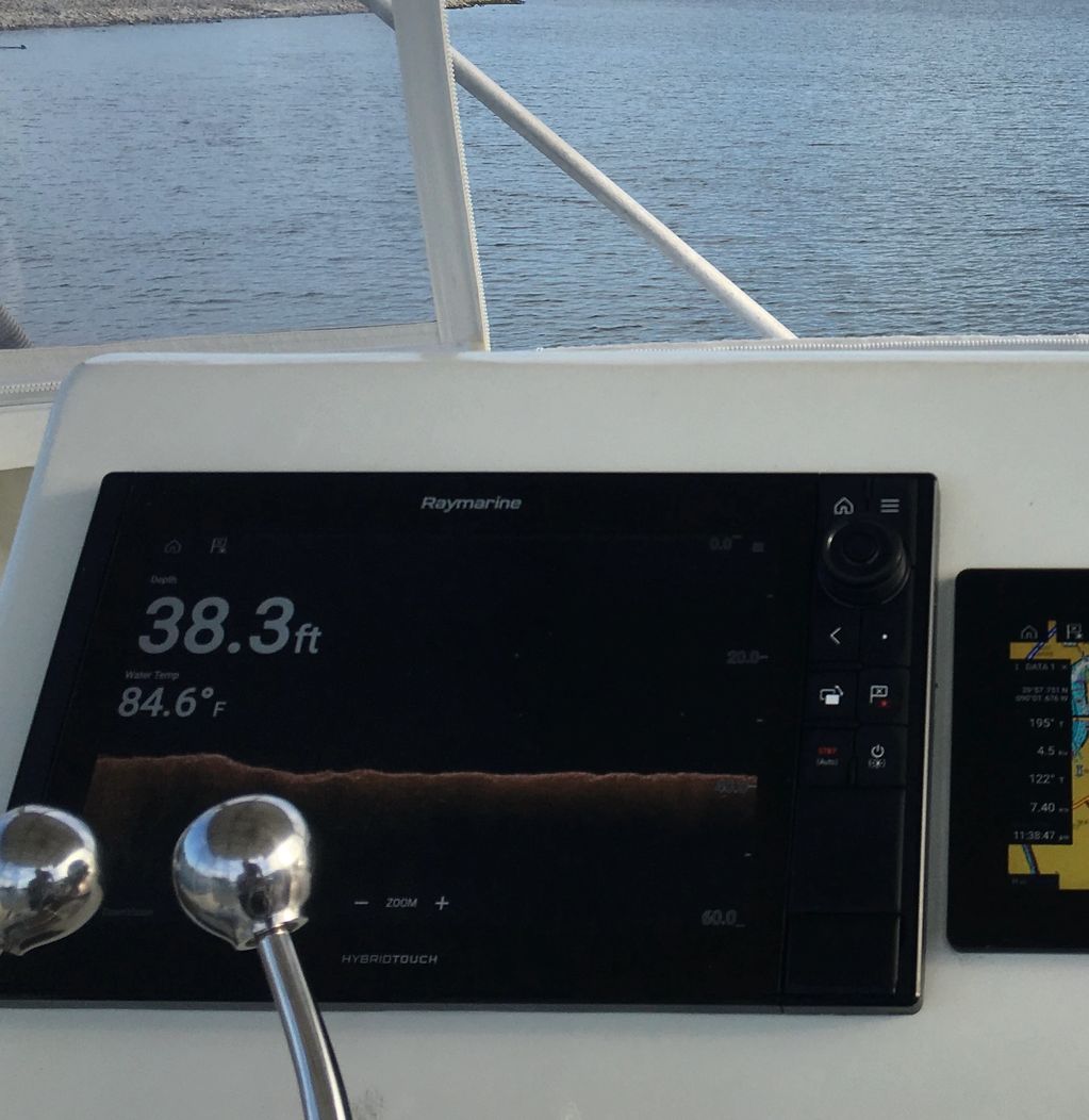 Custom Installation of Raymarine, Garmin, and Simrad marine electronic packages.  Installation inclu