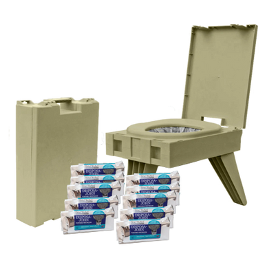 Briefcase Commode
Brief Relief
Disposa-John
Potti Corp.