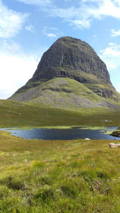 South Zone lochin near Suilven.