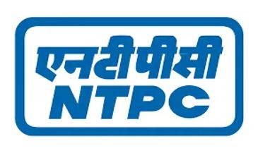 Logo of NTPC with Hindi and English text in blue.