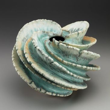 ceramic container by Ashley Hise