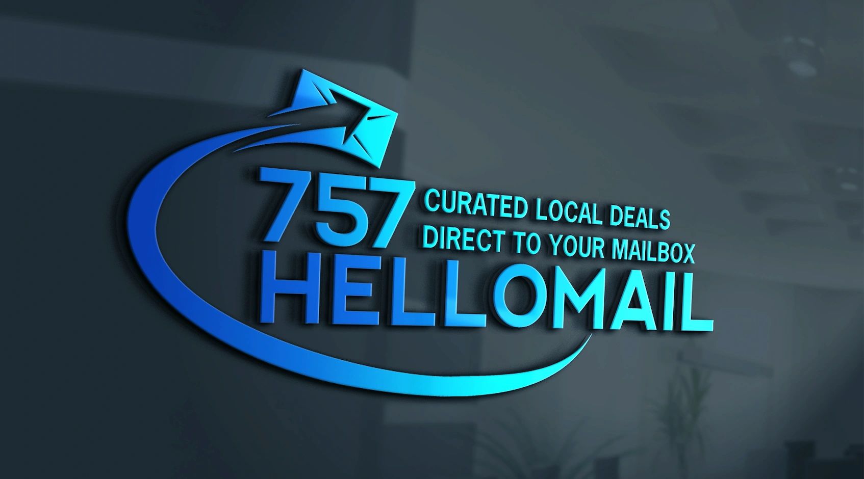 757 HelloMail Logo 
