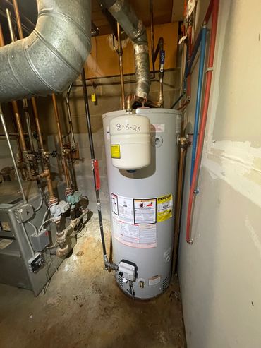 Bradford White 50-gallon electric water heater with a new expansion tank  - Pleasantville, NY 10570
