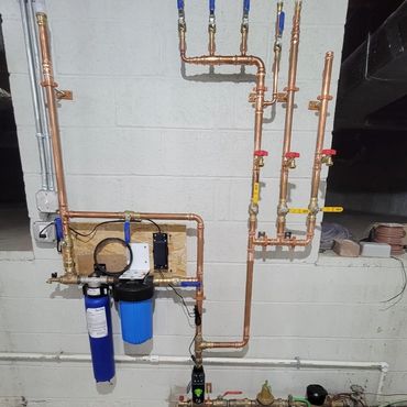 Water filtration & Navien boiler with Indirect hot water system - Mount Kisco, NY 10549

