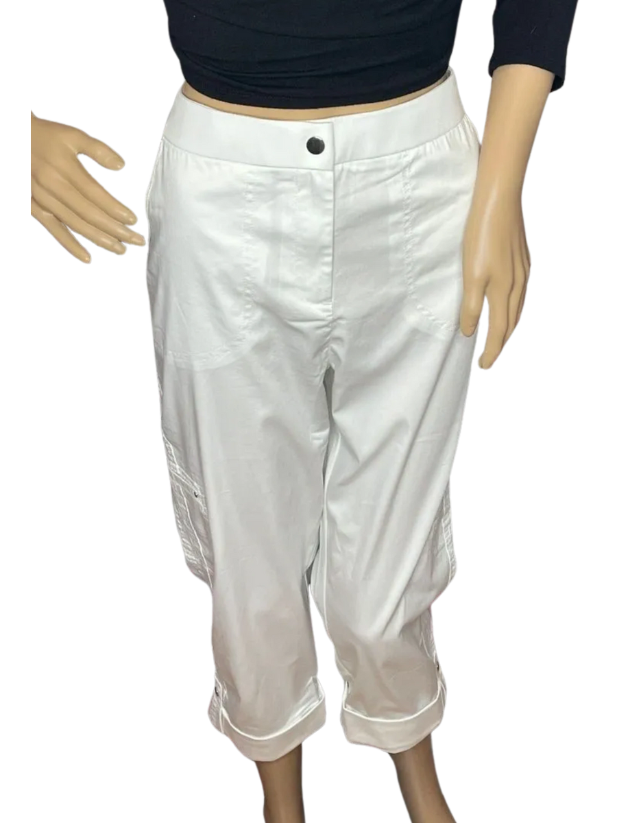 Chico’s Ultimate Fit Cargo White