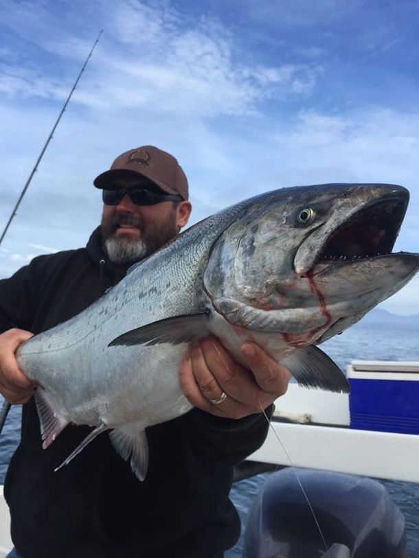 Salmon Fishing Charters - Campbell Rivers Tourist Attraction