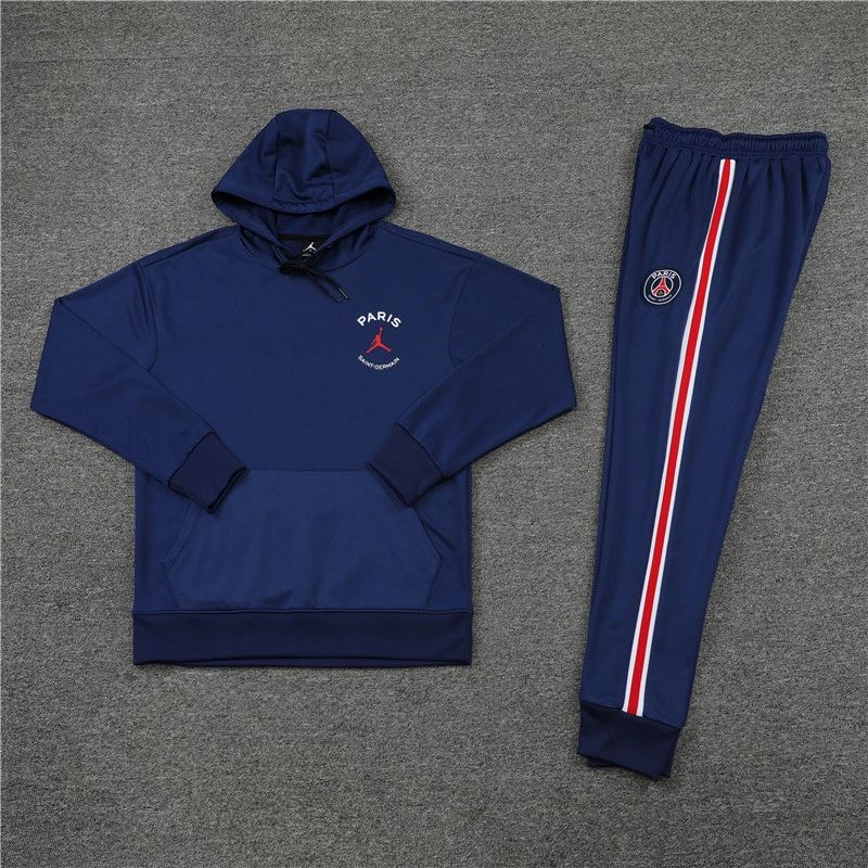 blue and red psg tracksuit