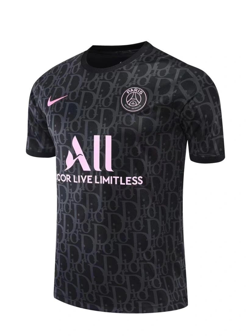 PSG x DIOR ‘LIMITED EDITION’ T-Shirt Only - Black/Grey/Pink