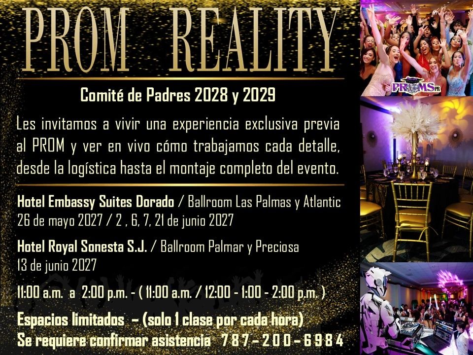 Comité de Padres 2028 y 2029

Vive una experiencia exclusiva, ven a ver el montaje de un PROM REAL