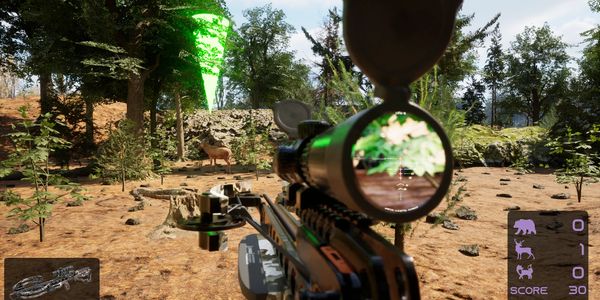 Wyvern Creations Crossbow Hunter - Game Play Image - FPS 