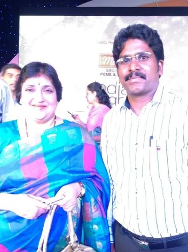 With Ms. Latha Rajinikanth in ITC, Grand Chola