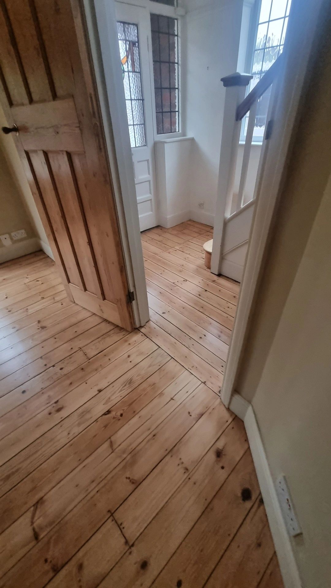 Examples of wood floor sanding, parquet restoration & wood floor installation completed in Leicester