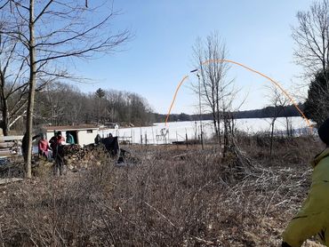 February 24, 2024
Northern Paddle Trail Annual Ice Shuffleboard and Disc Golf on Squash Lake. Shows 