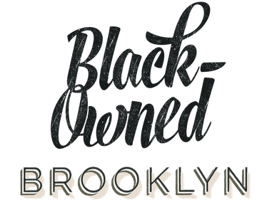 Stylized text saying Black-Owned Brooklyn.