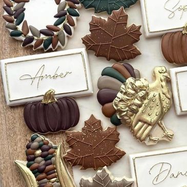 Golden Thanksgiving Cookie Class