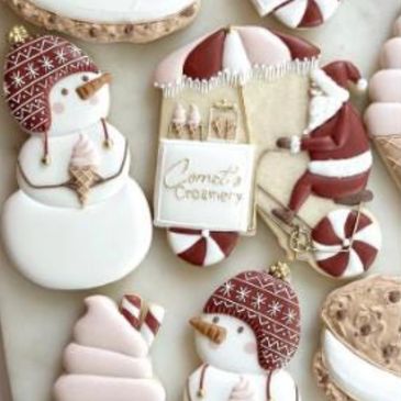 Farmhouse Christmas Holiday Cookie Class