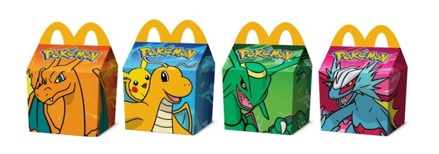 McDonald's Launches Dragon-type Pokmon-themed Happy Meal