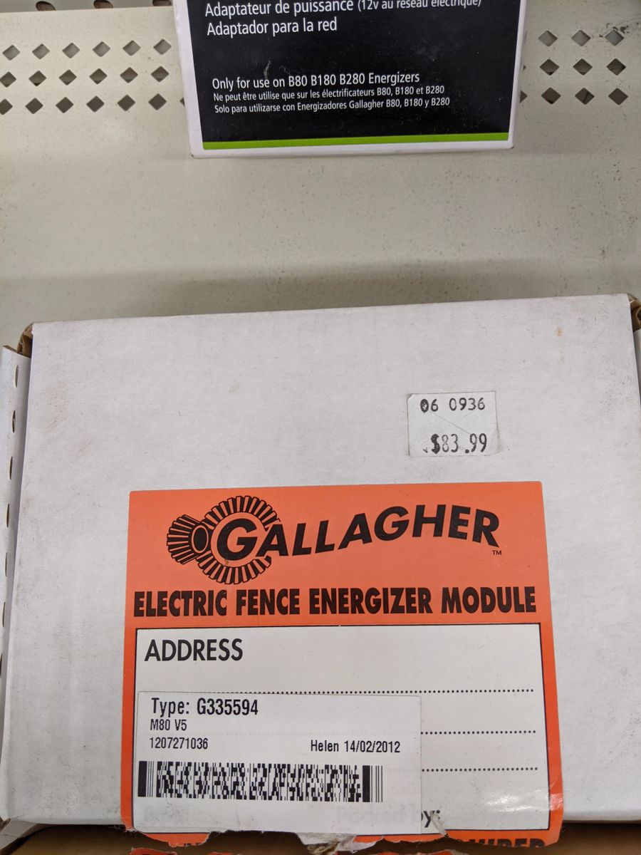 Gallagher Electric Fence Energizer Module