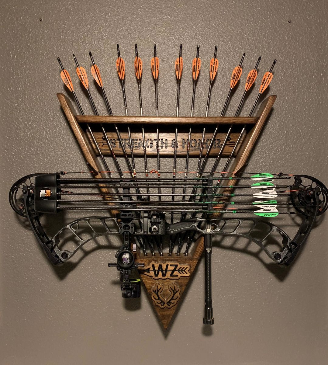 Custom Archery Bow Rack, Compound Bow, Recurve Bow, Tradional Bow