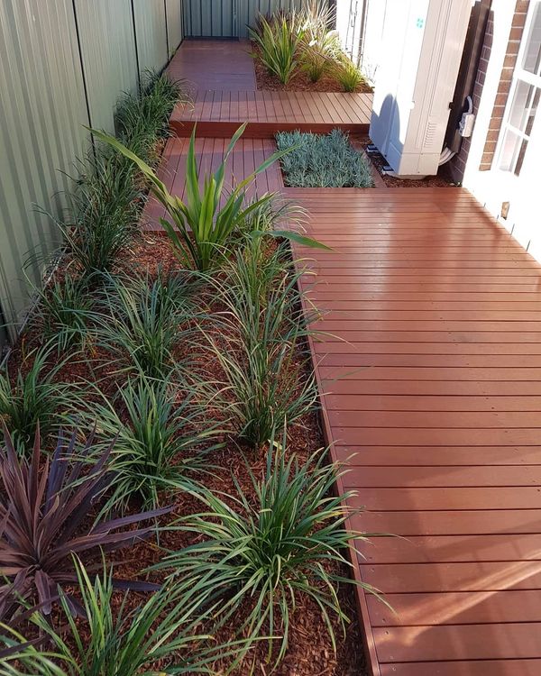 Decking and gardening 