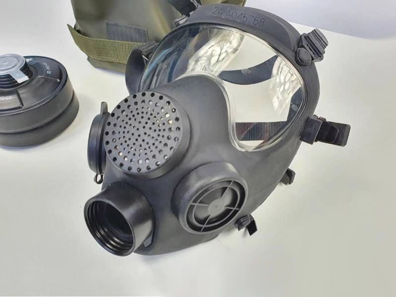 Mascara Anti-Gas militar ARF-A + filtro Negro