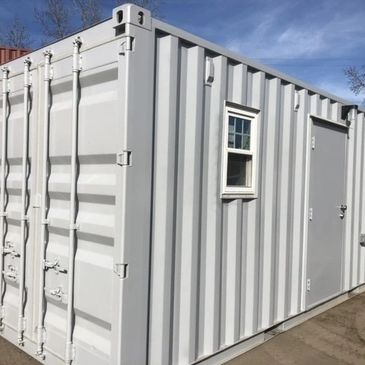 modified shipping container