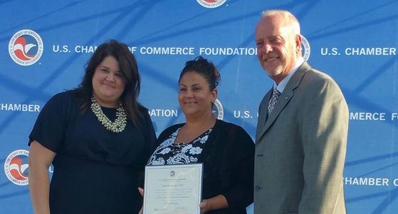 2017 Graduation from the U.S. Chamber of Commerce for my IOM certification.