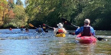 Cider Paddle on the Huron River, 10-05-2024
