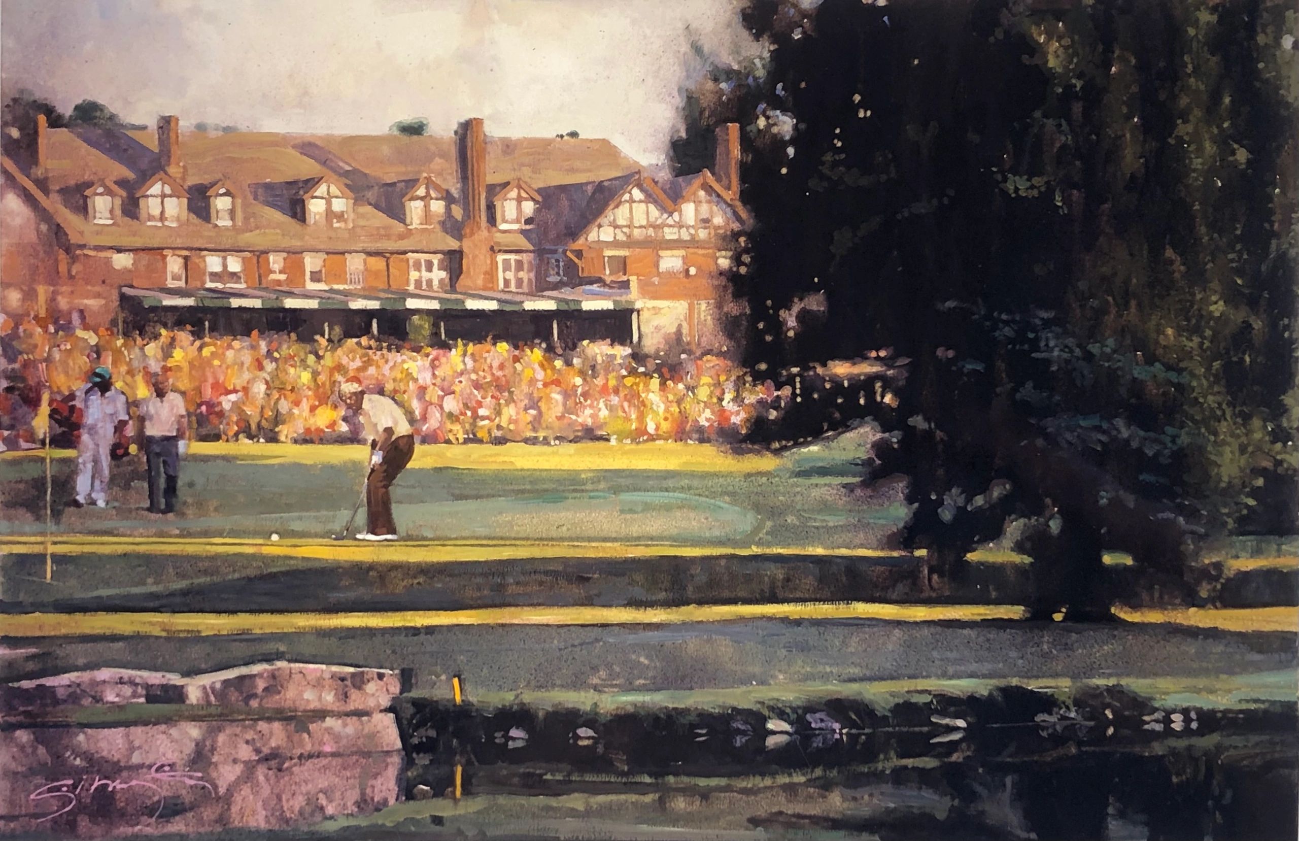 US open golf at Baltusrol by Glenn Harrington 

