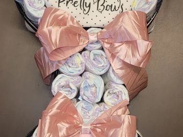 Rattle Diaper Cake