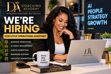 We’re hiring an Executive Operations Assistant at DA Coaching Academy.