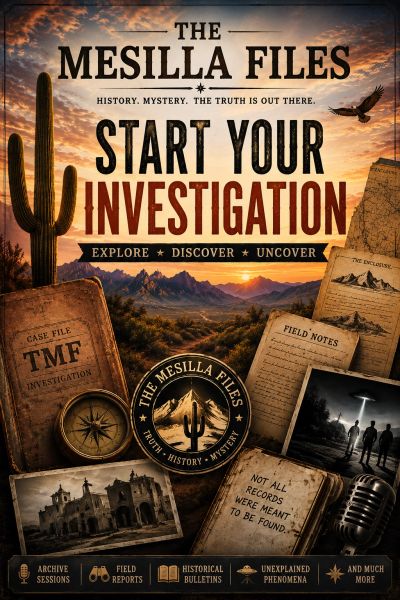 Start your investigation with The Mesilla Files mystery series.