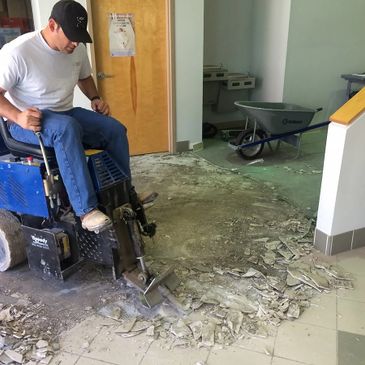 Flooring removal