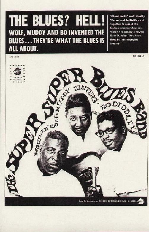 Howlin' Wolf - Muddy Waters - Bo Diddley