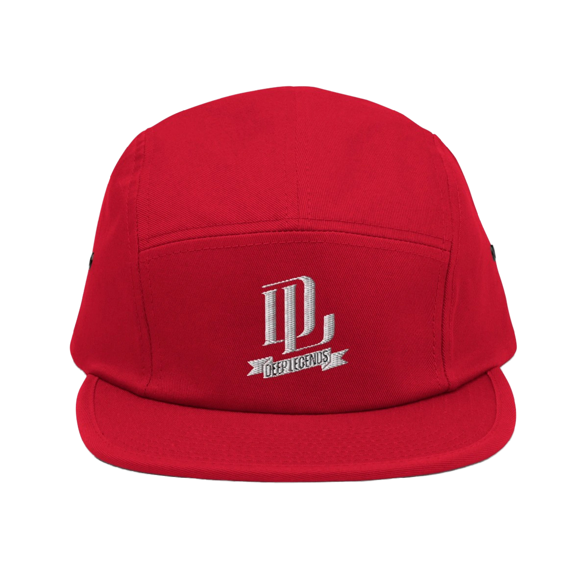 Deep Legends 5 panel hat Red 