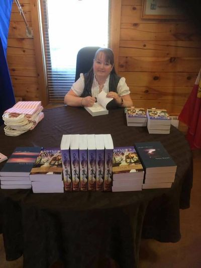 Author book signing.