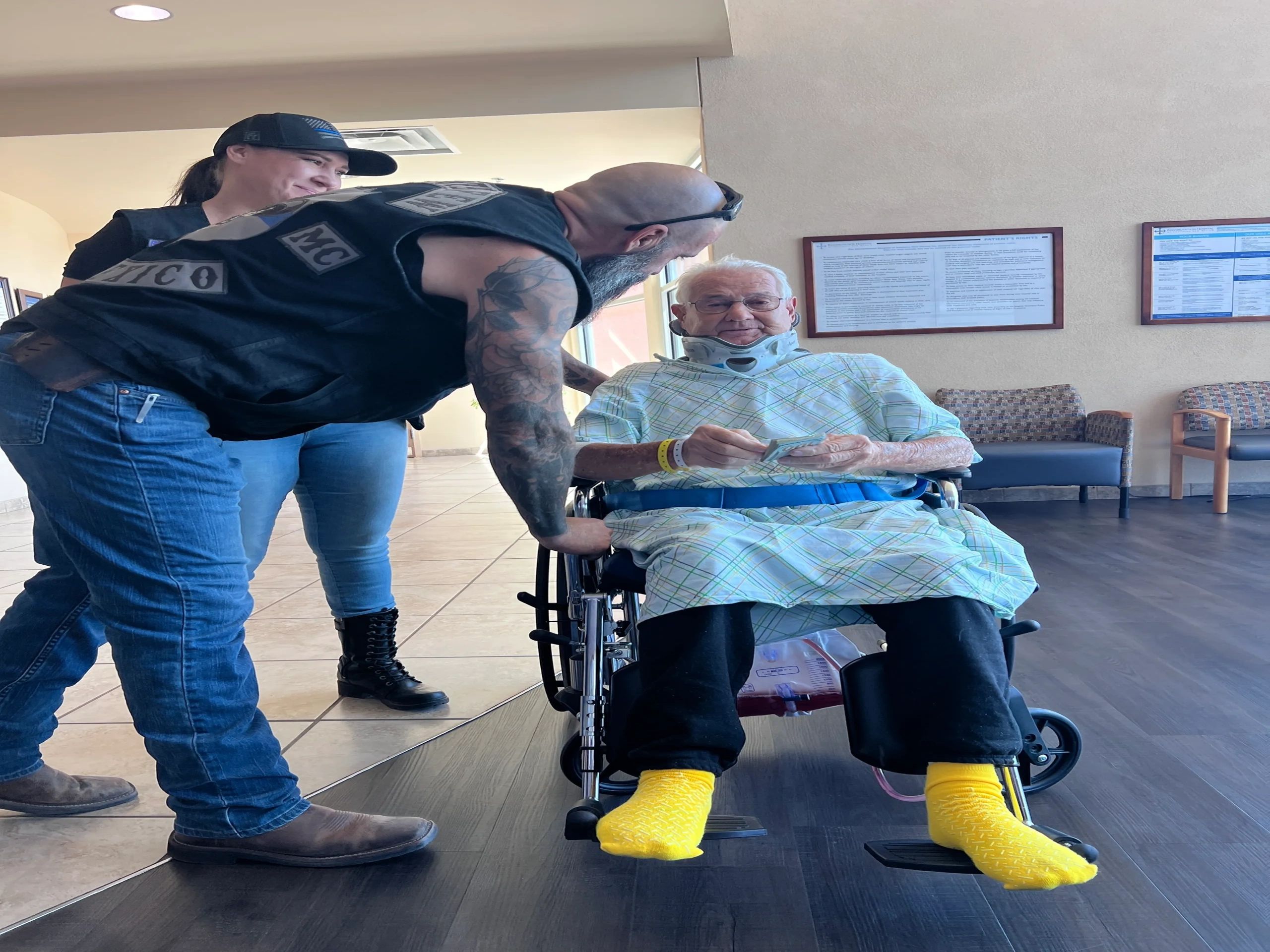 When a biker goes down The Devoted Few Brotherhood steps up to help out any way we can!!!!