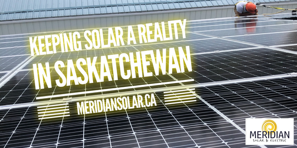 Solar company in Saskatchewan.  Meridian Solar & Electric Inc. Radville, Saskatchewan