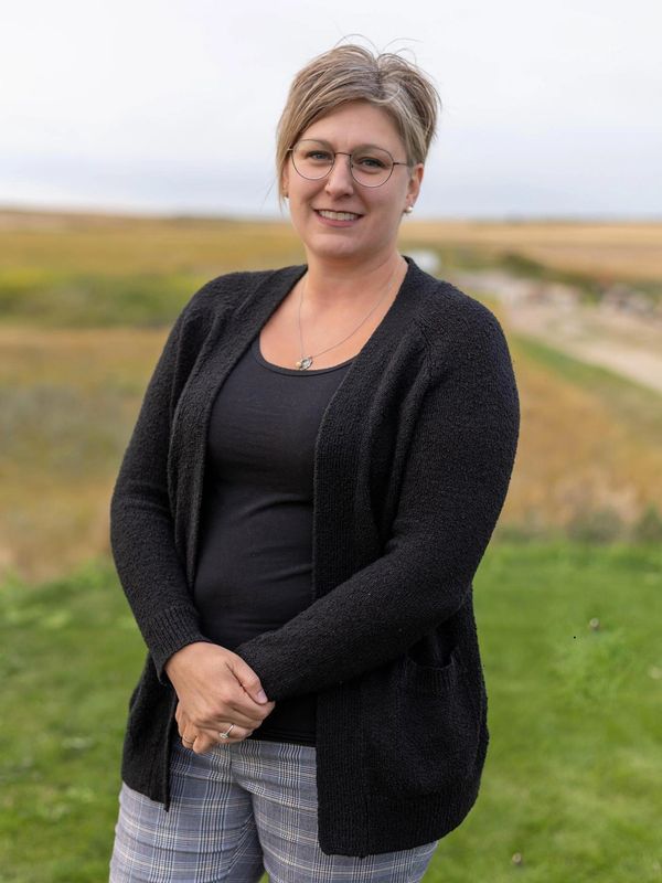 Jennifer Riviere, Co-Owner Meridian Solar and Electric, Radville, Saskatchewan.