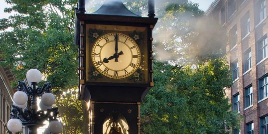 Picture of Gastown Vancouver clock