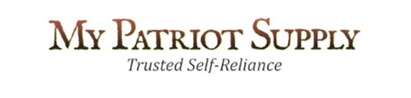 Logo of My Patriot Supply with tagline Trusted Self-Reliance.
