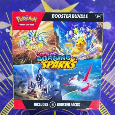 Pokémon Scarlet and Violet Surging Sparks Booster Bundle 