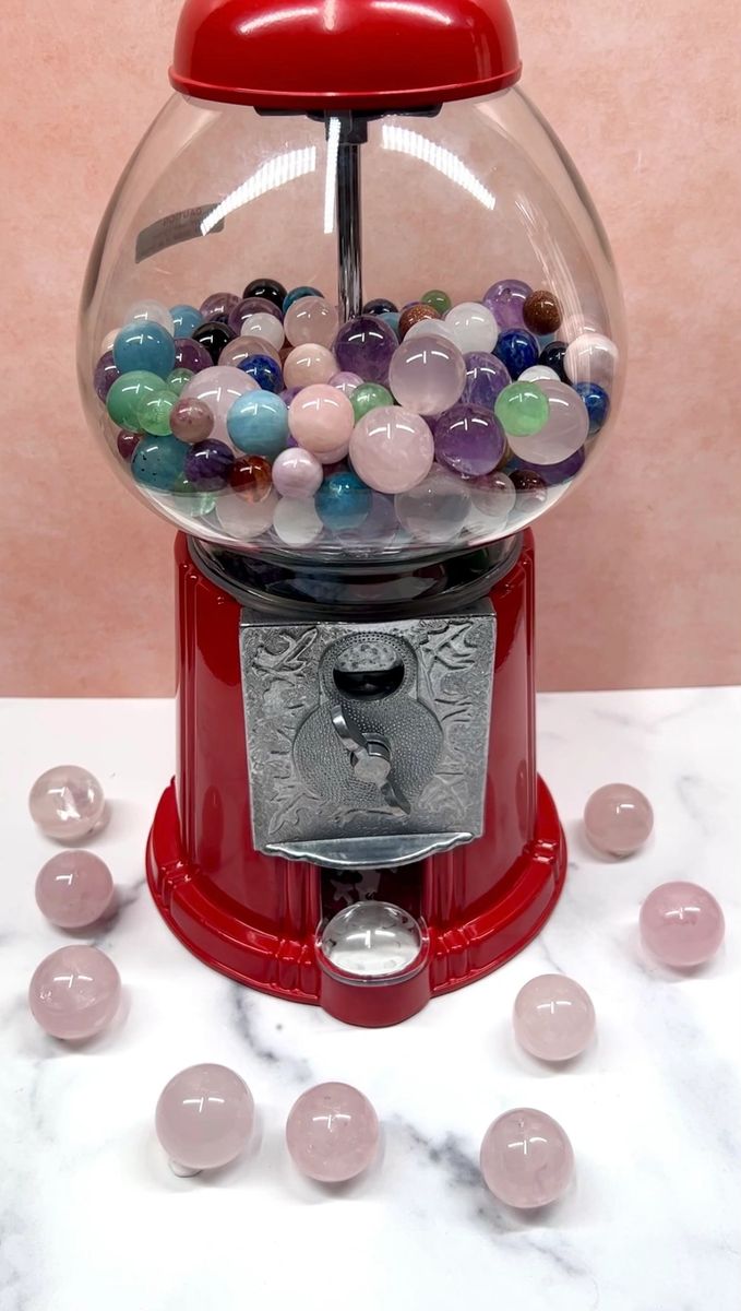 Crystal Gumball Machine Twist