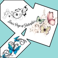 Sara's Page Of Butterflies