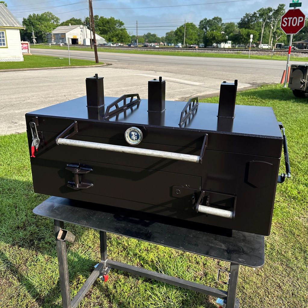 Direct fire grill - barbecue box