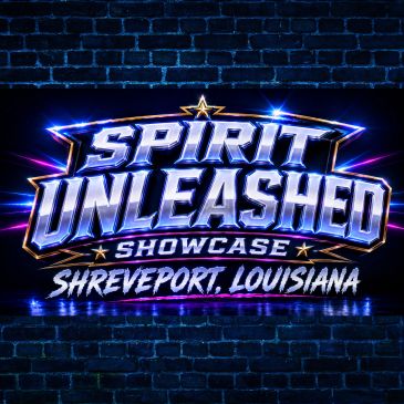 Spirit Unleashed Showcase logo with Shreveport, Louisiana location.
