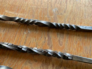 Half rubix 
Half twist
Fire poker
Inverted twist fire poker