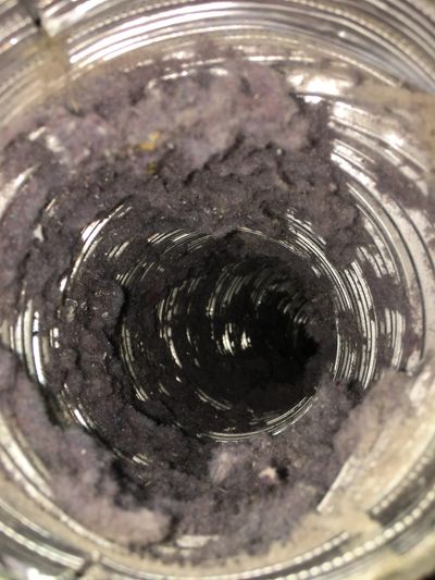 dirty lint vent 